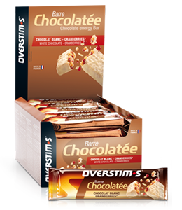 Cranberries-white chocolate bar
