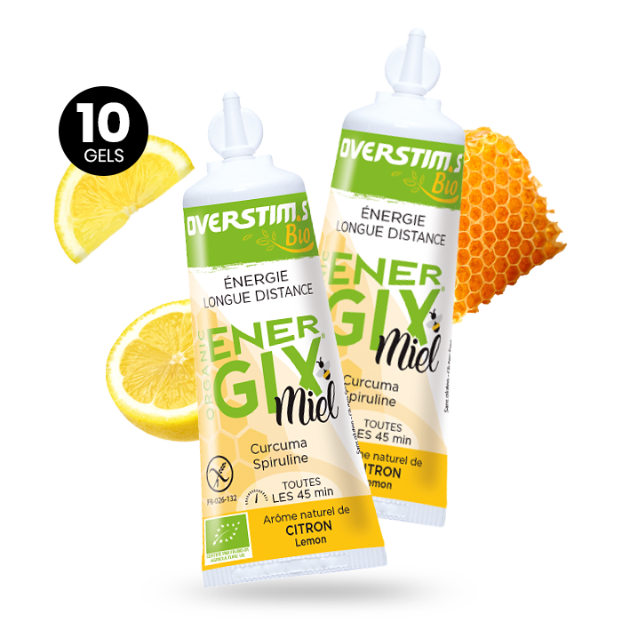 Organic honey Energix (6 gels) Sports energy gels (running, cycling