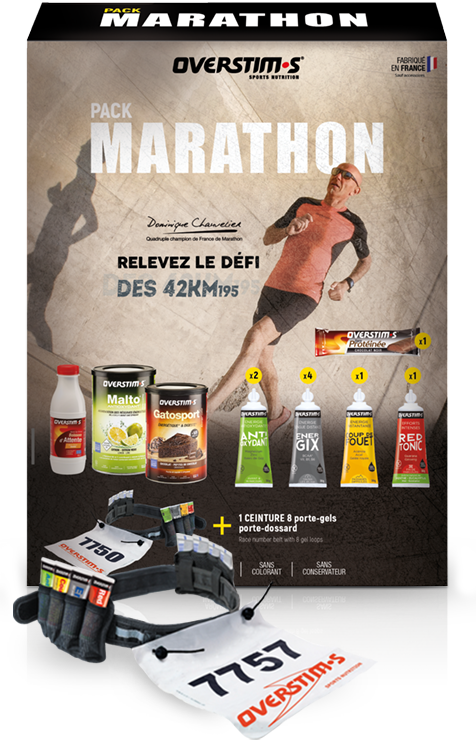 Marathon Pack (race number belt with 8 